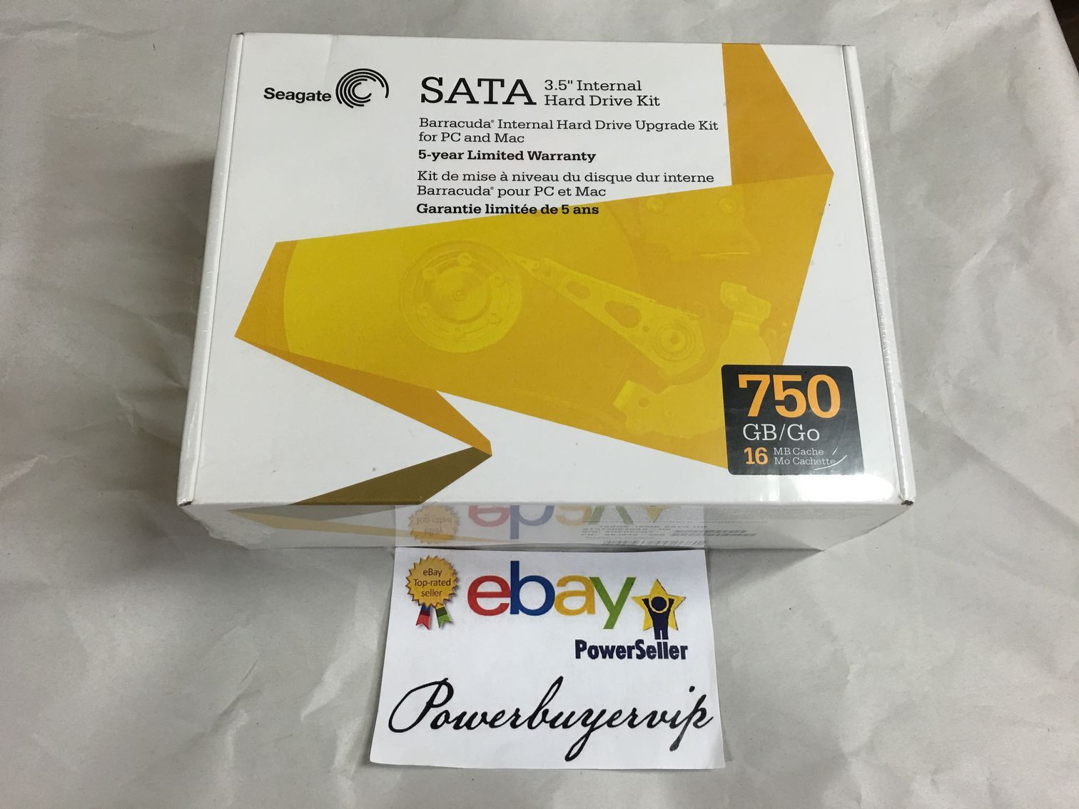 NEW Seagate Barracuda 750GB SATA3.5" Hard Disk ST3750640AS-RK - Click Image to Close